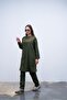 Paneled Sweatshirt Green