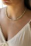 Aventurine Citrine Natural Stone Necklace |   Luck and Abundance |   Aura Collection |
