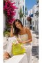 Women's Jelly Lockable Scarf and Teddy Bear Shoulder Strap Handbag - 3