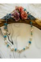 Starfish Pendant-Blue Natural Stone Necklace - 2