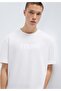 M0611807 Printed T-Shirt Men's T-Shirt White