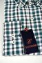 Urban Classic Green Plaid Long Sleeve Cotton Pocket Comfortable Fit Premium Men's Shirt - 2