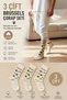 3 Pairs of Men's Cotton Long Socks Colorful Themed Tennis Socks