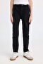 Boy's Slim Fit Straight Leg Pocket Black Jean Trousers C3683A824Au - 3