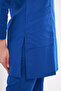 Hijab Cobalt Blue Lycra Women's Nurse and Doctor Jersey Scrubs - 8