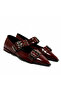 Women's / Girls' Ballet Flats 411m096 Nacree Napl Bord43 - 3