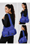 Bags Wrinkled Fabric Lock Detailed Women's Shoulder Bag