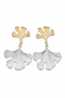 Women's Earrings Serrated Symmetrical Leaf 5 cm Earrings