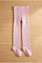 Baby Girl Glitter Pantyhose Pink - 3