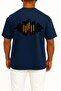 Oversized Tradingview - Borsa Yükseliş Düşüş Mumları Pocket and Backpack Design Unisex T-Shirt - 2