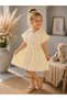 Ecru Girls' Muslin Pareo Poncho Dress Towel 100% Cotton Hooded Beach Sea Pool Summer Wear 2-4 / 4-6 Years - 3