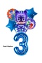 Pjmasks Cat Kids 3 Years Old Birthday Party Balloon Set Pijamaskeliler Cat Kids Theme Party Balloon Set - 5