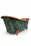 Emerald copper bathtub, - 2