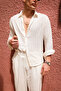 Livaro White 100% Cotton Men's Shirt - 5