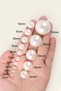 4 mm 50 Grams Cream Pearl Beads Jewelry and Accessory Decoration Charm Amigurumi Flower Making Wedding Material Textile Ornament Handicraft Material - 3