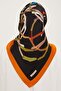 Nostalgia Series 100% Twill Silk Scarf 8902D 36 - 4