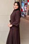 Verev Chiffon Fronted Evening Dress - 3