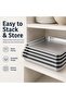 Nonstick Cookie Tray Carbon Steel Rectangular Baking Tray 37 x 27.2 x 1.8 cm Cookie Sheet Pan - 5