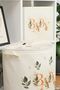 Baby Yazı Printed Cylinder Mouth Drawstring Basket and Box Without Lid 37X40-30X30 - 5