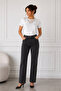 Ornamental Stitched Women's Trousers