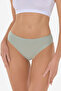 Women's Green 2-Pack Modal Slim Fit Mid Waist Slip Panties 187