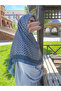 Large Size Cotton Scarf 120X120 cm - 5