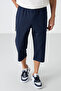 Indigo Zipper Pocket Standard Mold Classic Leg Men's Capri - 83091 - 3