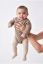 Baby Knitted Knitwear Bodysuit Long Sleeve Buttoned Unisex Knitbody - 7