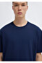 Navy Basic T-Shirt Loose Fit / Loose Relaxed Fit 066249 -70497 - 6