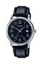 Case Metalic Cord Black Color Men's Wristwatch