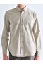 Regular Fit Long Sleeve Dobby Men's Shirt (W5) - 3