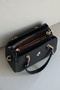 Premium Series Women's Hand and Shoulder Bag with Gold Emblem Cross Strap Shoulder Bag En26 Size20 - 7