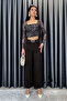 Noa Noa Belted Laser Cut Straight Fit Jeans - Bitter Brown Bitter Brown - 7