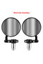 22mm Universal Motorcycle Mirrors Rearview Side Mirror Motorbike Accessories 2pcs Handle Bar End ... - 8