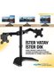 Ef42 13-27Inch Dual Arm Lift 2-8 kg Desktop Monitor Stand - 7