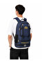 Navy Blue Bellows Mountaineering Camping Backpack with Plenty of Eyelets - 2