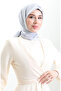 Jan Jan Chiffon Scarf 70311-02 Silver Gray - 3