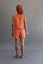 Women's Muslin Buttoned Shorts and Vest Set - 4