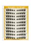 MIX Self-Adhesive False Eyelashes, 80 Pieces, Natural Look, 11-15 Mm, Cat Eye, Fox Eye, Reusable, Ul - 8