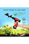 10X50CM DIY Carbon Steel Planter Garden Auger Spiral Drill Bit Flower Planting Hole Digger Drill Bit - 2