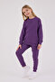 9-15 Years Stay Will Girl's Suit-Purple - 3