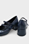 Sharona Mid Heel Strappy Studded Mary Jane Women's Shoes - 3