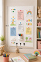 Magnetic Board - Magnet Board - White Magnetic Gift Board for Office/Study Room Metal Magnet Souvenir Board 70X50Cm - 5