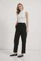Armalife 515 fileto pocket detail carrot fabric women's trousers - 2