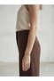 Women's High Waist Pleated Palazzo Pants - 7