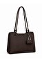 Original Women's Large Size 4 Compartment New Season Shoulder Bag with Imported Accessories - 7