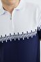 Half Zip Polo Collar Knitwear T-Shirt - 5