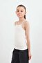 Ribbed Strap Girl's Bodysuit - 6