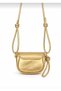 Women's Mini Size Adjustable Strap Knot Detail Shoulder and Crossbody Bag Gold (15*13 cm) - 5