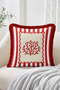 Sea-Themed Fish, Seashell, Lobster and Coral Patterned 4-Piece Fringed Throw Pillow Cover Set - 3